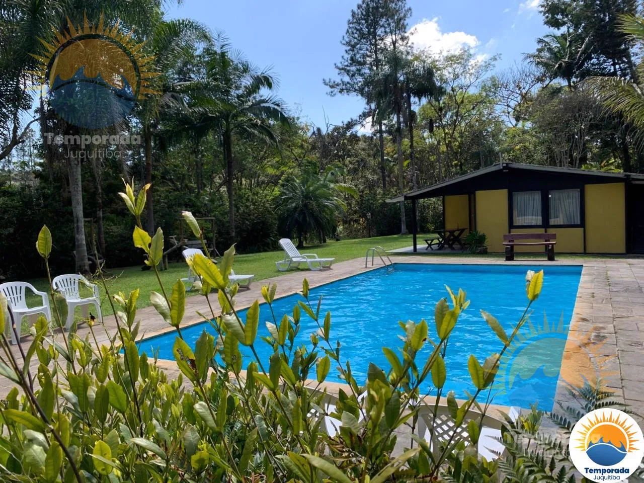 Piscina em alvenaria com dois lagos de pesca - foto 3